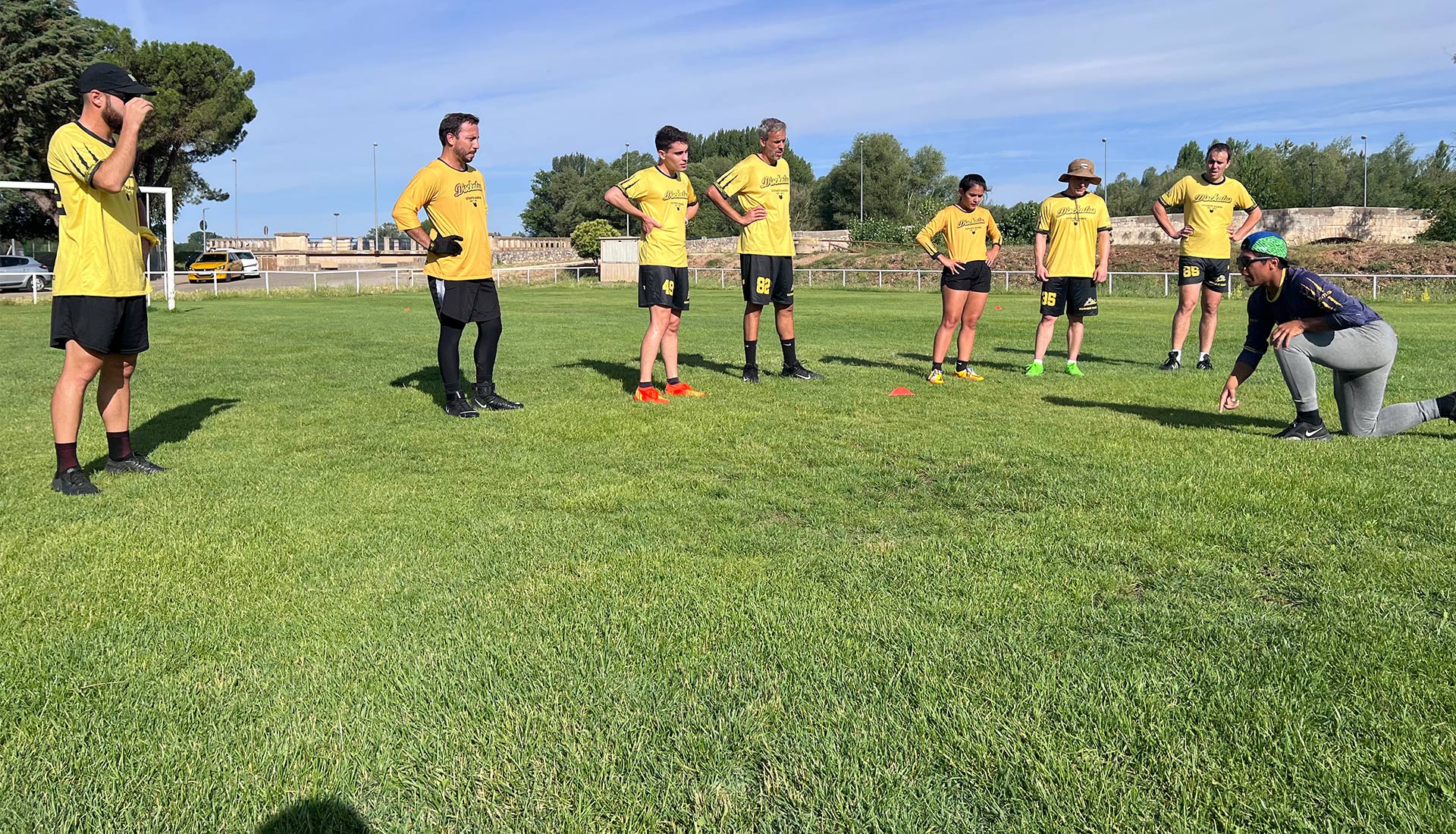 Jugadores de Ultimate Frisbee